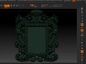 mirror frame 3d - cnc machine - 3d cn 3D Print Model