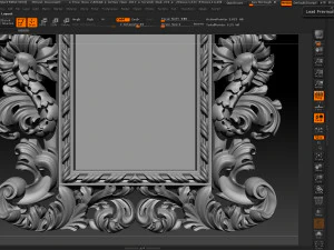 mirror frame 3d - cnc machine - 3d cn 3D Print Model
