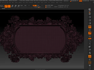 mirror frame 3d - cnc machine - 3d cnc 3D Print Model