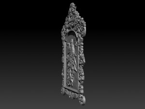 mirror frame 3d - cnc machine - 3d cnc 3D Print Model