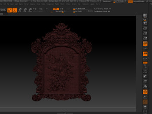 mirror frame 3d - cnc machine - 3d cnc 3D Print Model