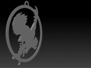 eagle pendant jewelry 3D Print Model