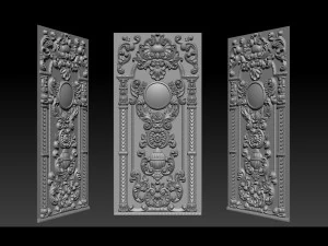doors s for cnc in stl 3D Print Model