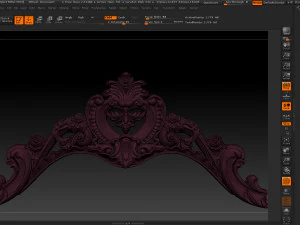classic bed 3d relief models 3D Print Model