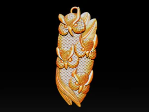 owl pendant jewelry 3D Print Model
