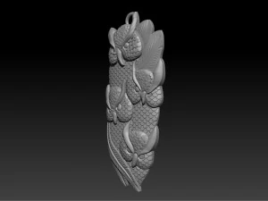 owl pendant jewelry 3D Print Model