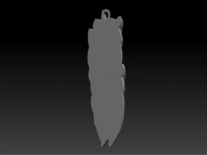 owl pendant jewelry 3D Print Model