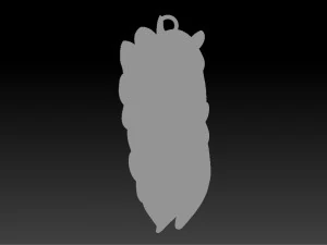 owl pendant jewelry 3D Print Model