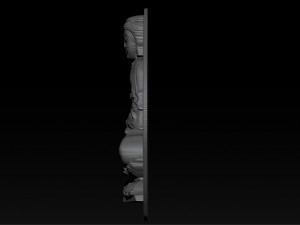 pendant buddha - stl- obj and ztl 3D Print Model