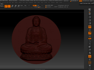 pendant buddha - stl- obj and ztl 3D Print Model