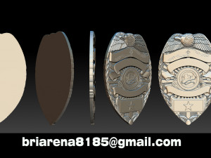 tucson arizona badge - 3d badges collection 3D-printmodel