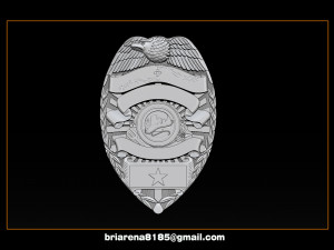 tucson arizona badge - 3d badges collection 3D-printmodel
