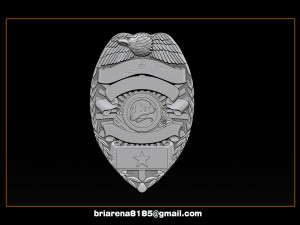 tucson arizona badge - 3d badges collection 3D-printmodel