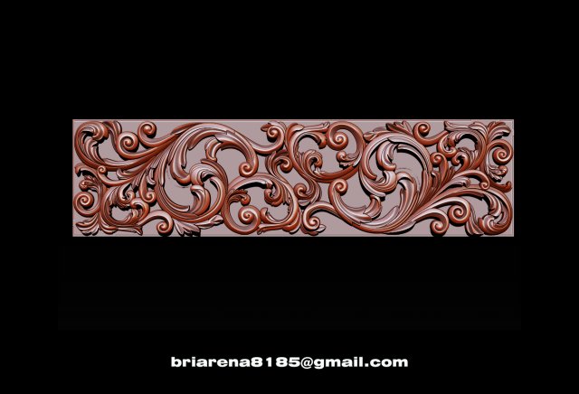 3d stl models cnc router - carved decor 3D Принт Модель .c4d .max .obj .3ds .fbx .stl .blend 