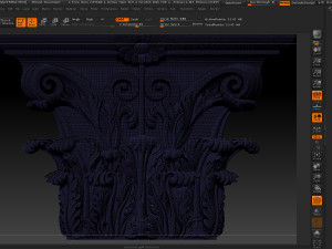 column capital - 3d stl models cnc router 3D 打印模型
