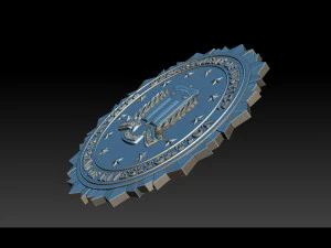fbi seal - 3d badges 3D Print Model