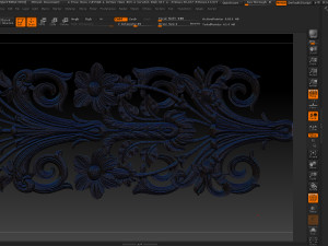 3d stl models cnc router - carved decor Modelo de Impressão 3D