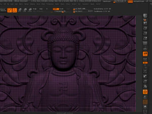 pendant buddha - stl- obj and ztl 3D Print Model