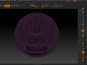 pendant buddha - stl- obj and ztl 3D Принт Модель