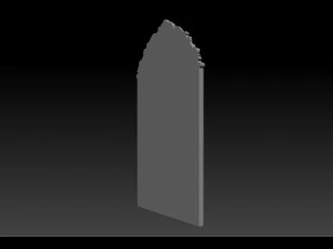 mirror classical carved frame 3D Print Model