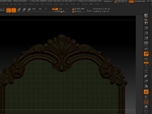 mirror classical carved frame Modèles 3D en vedette