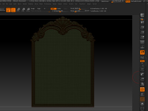 mirror classical carved frame Modèles 3D en vedette