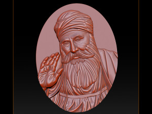 guru nanak for cnc router 3D 打印模型