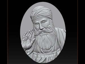 guru nanak for cnc router 3D 打印模型