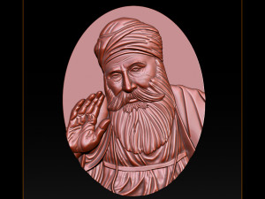 guru nanak for cnc router 3D 打印模型