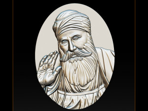 guru nanak for cnc router 3D 打印模型