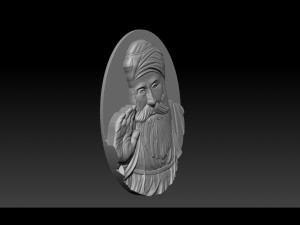 guru nanak for cnc router 3D 打印模型