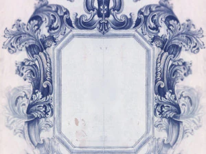 mirror classical carved frame 3D Print Model