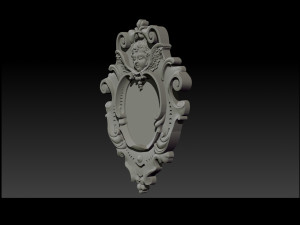 mirror frame 3d - cnc machine - 3d cnc - 3d cnc 3D 打印模型
