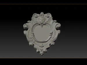 mirror frame 3d - cnc machine - 3d cnc - 3d cnc 3D Print Model