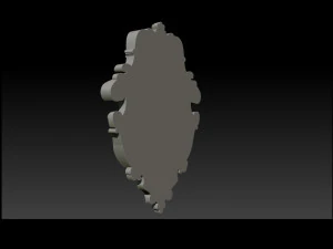 mirror frame 3d - cnc machine - 3d cnc - 3d cnc 3D Print Model