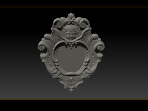 mirror frame 3d - cnc machine - 3d cnc - 3d cnc 3D 打印模型