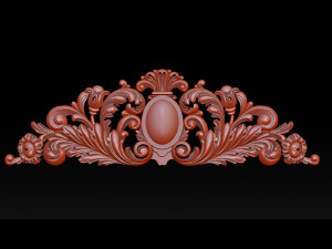 baroque ornaments model 3D Принт Модель
