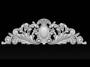 baroque ornaments model 3D Принт Модель