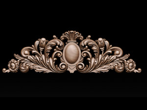 baroque ornaments model 3D Принт Модель