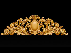 baroque ornaments model 3D Принт Модель