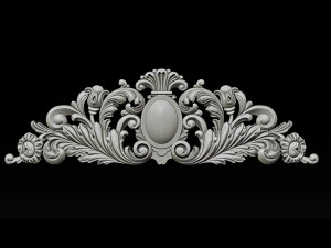 baroque ornaments model 3D Print Model