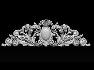 baroque ornaments model 3D Print Model