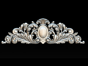 baroque ornaments model 3D Принт Модель