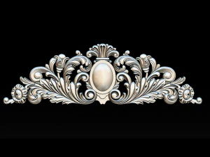 baroque ornaments model 3D Print Model