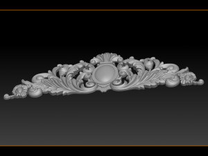 baroque ornaments model 3D Принт Модель
