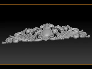 baroque ornaments model 3D Print Model
