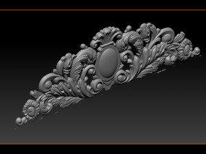 baroque ornaments model 3D Принт Модель