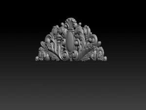 baroque ornaments model 3D Print Model