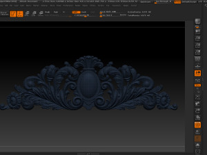 baroque ornaments model 3D Принт Модель