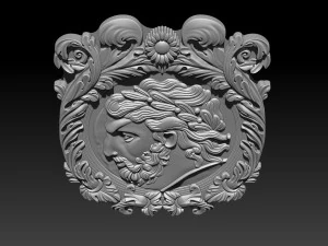 romancoin frame 3D Print Model